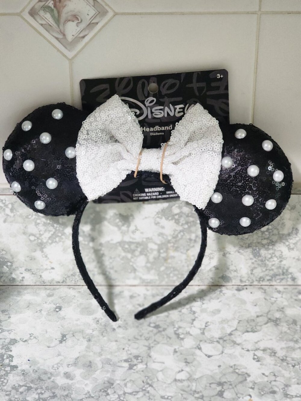 Disney Headband- Size 3 and Up, Brand New . Authentic Disney Product.